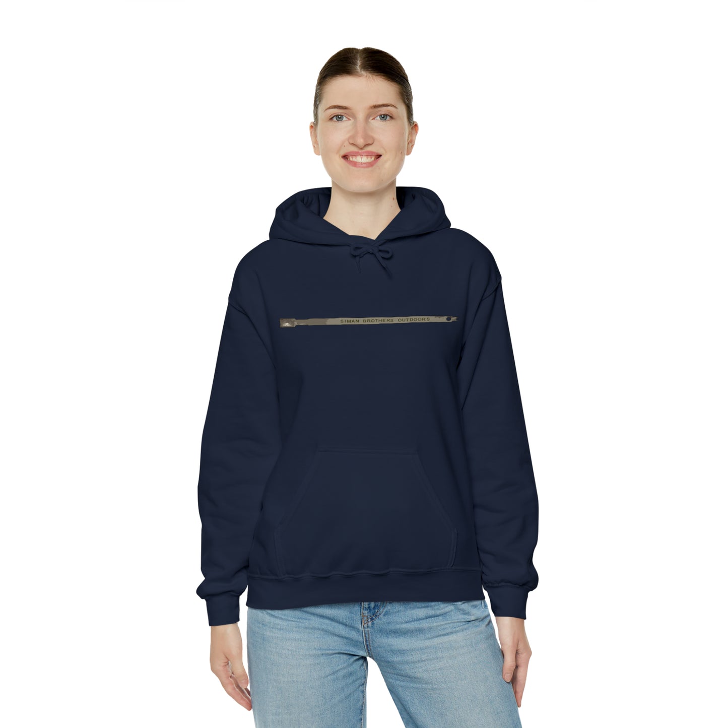 Metal Deer Tag Hoodie