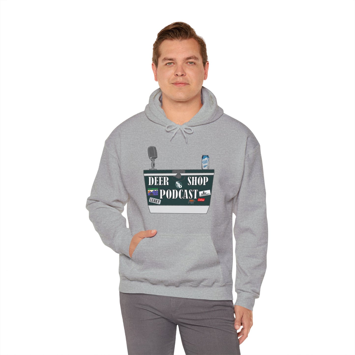 Deer Shop Podcast Hooded Sweatshirt
