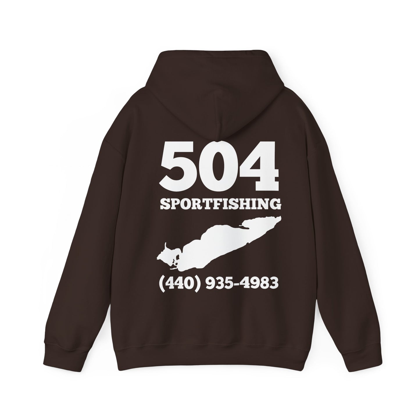 504 Sportfishing Blue Walleye Hoodie