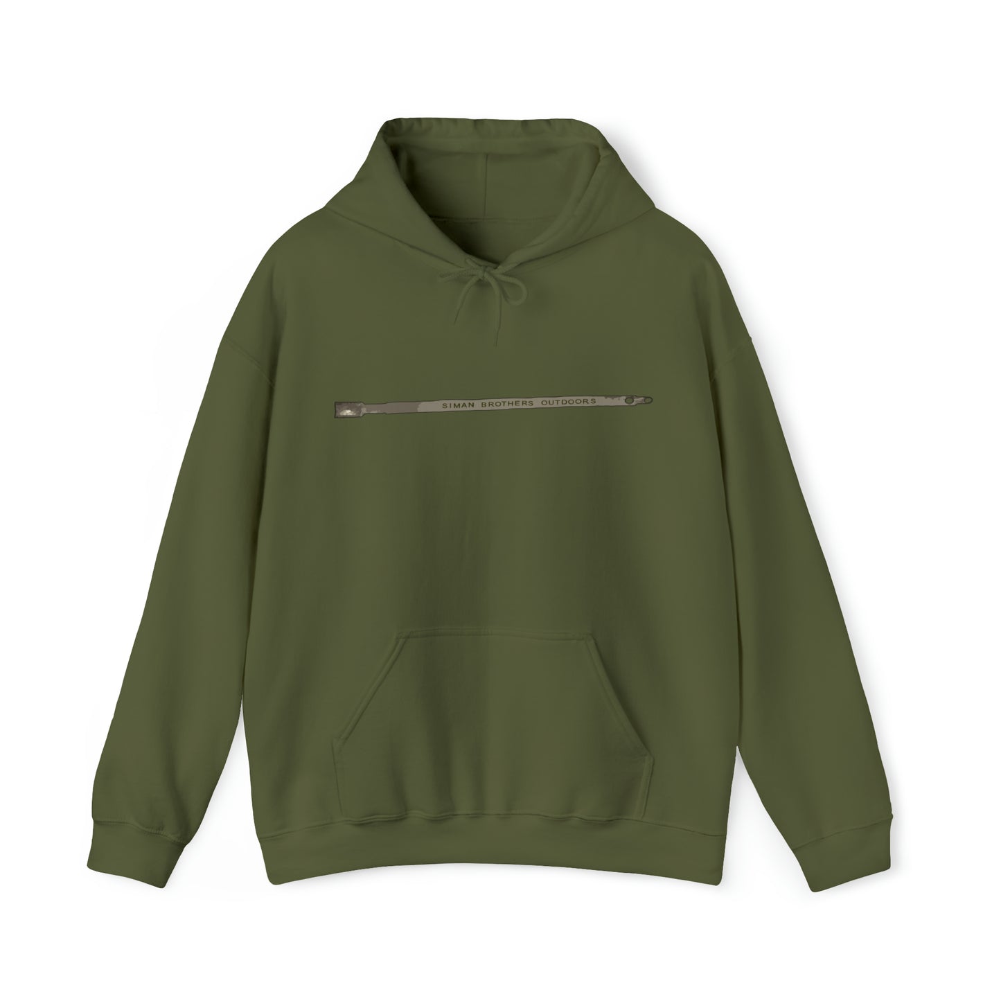 Metal Deer Tag Hoodie