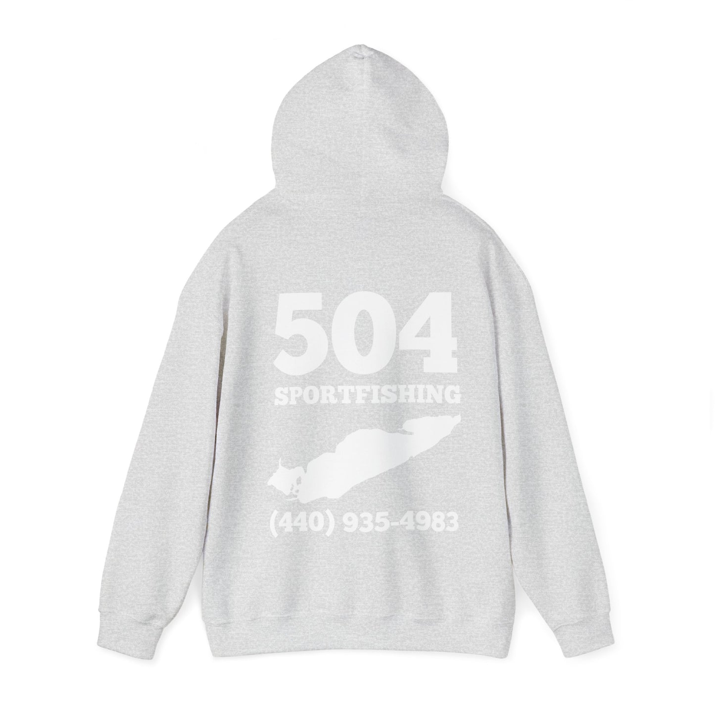 504 Sportfishing Blue Walleye Hoodie