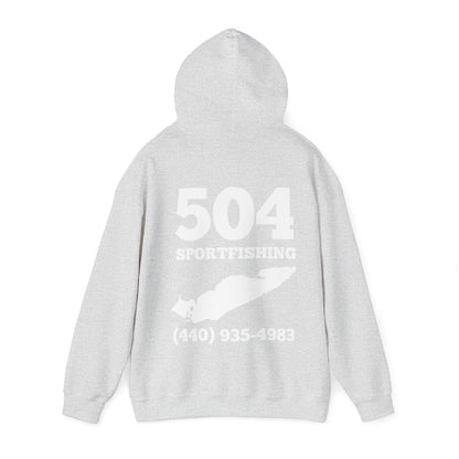 504 Sportfishing Blue Walleye Hoodie