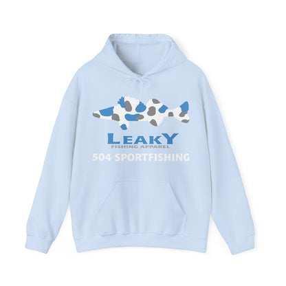504 Sportfishing Blue Walleye Hoodie