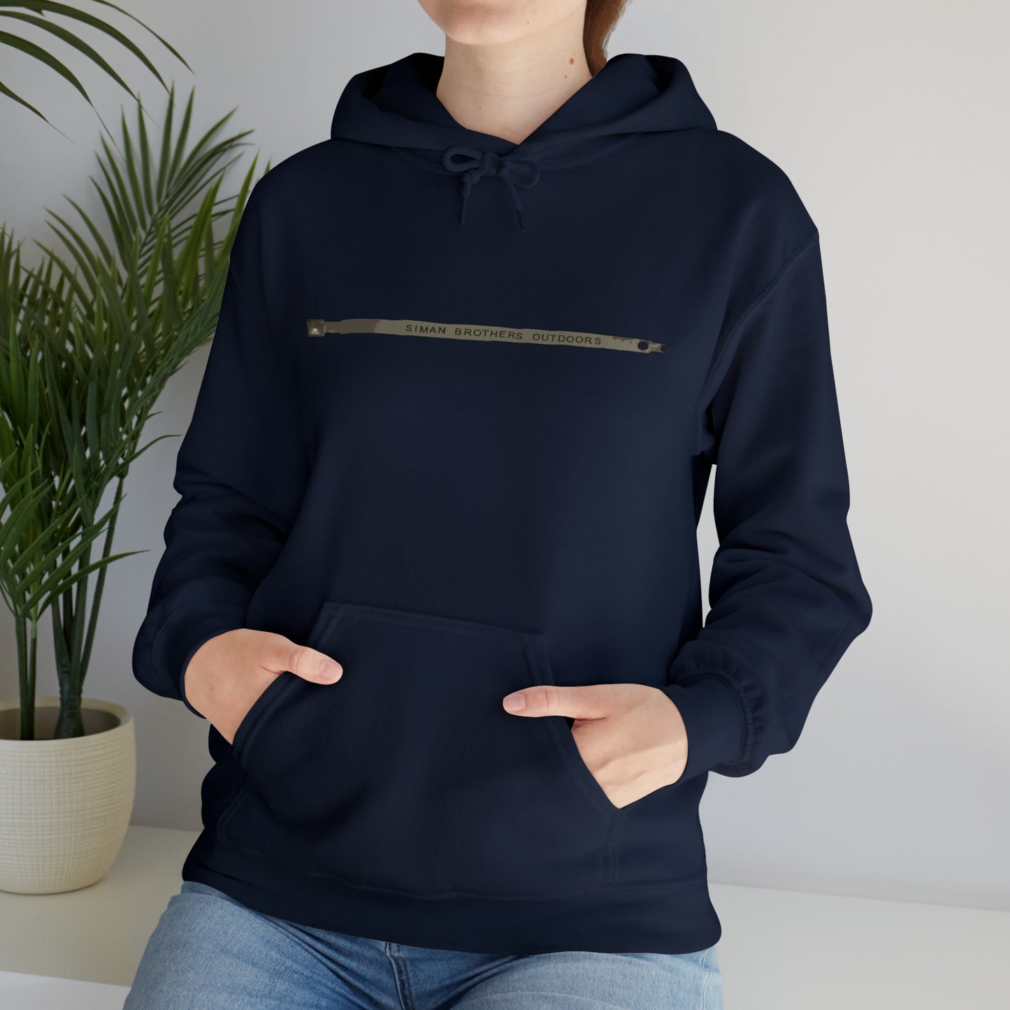 Metal Deer Tag Hoodie