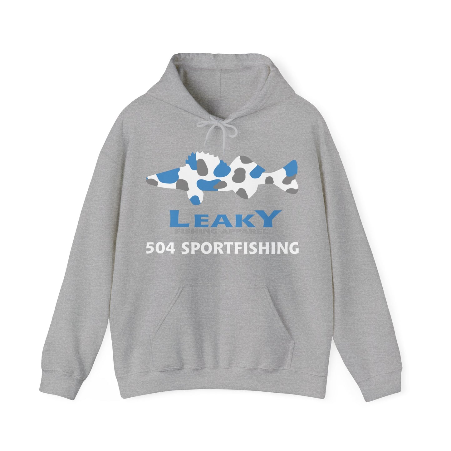 504 Sportfishing Blue Walleye Hoodie