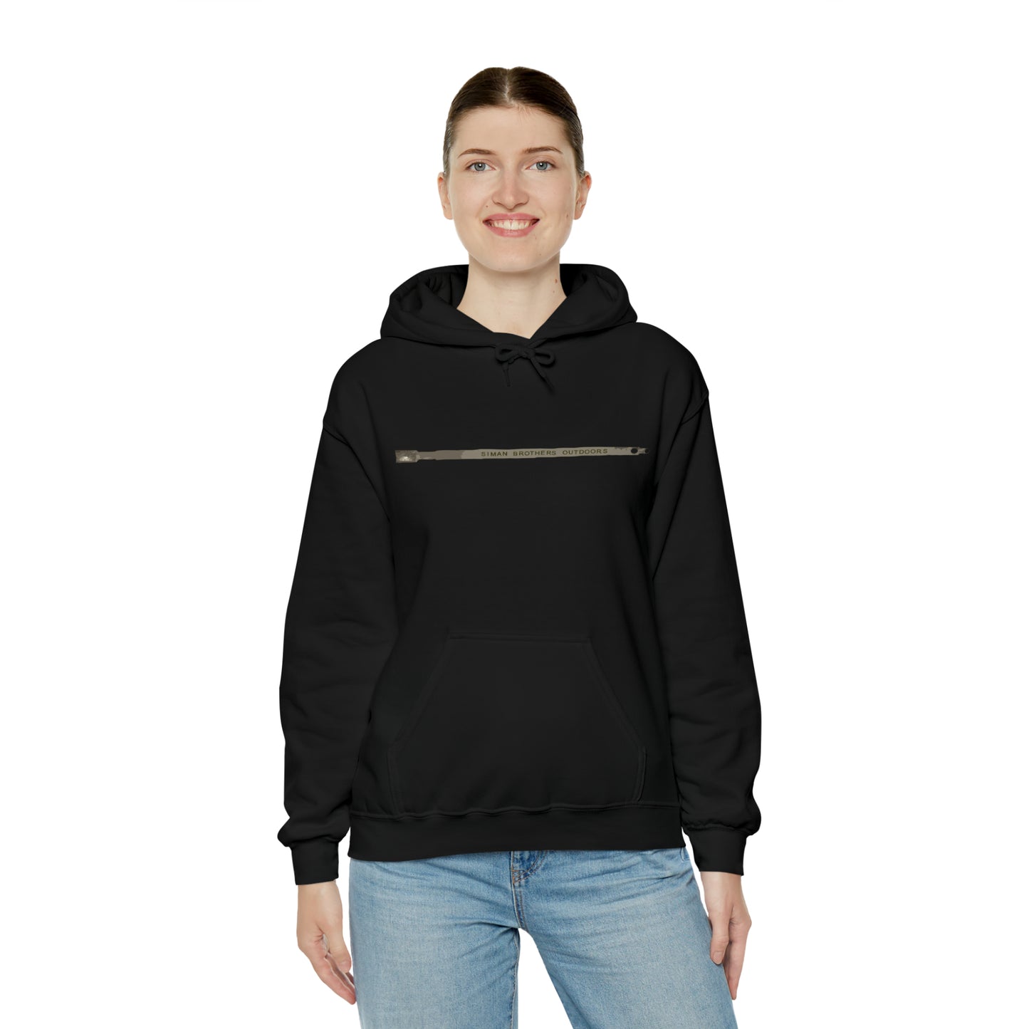 Metal Deer Tag Hoodie