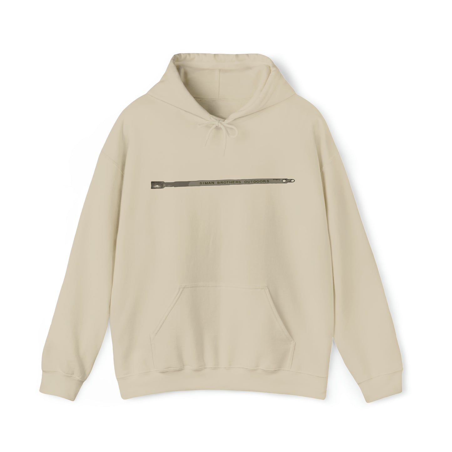 Metal Deer Tag Hoodie