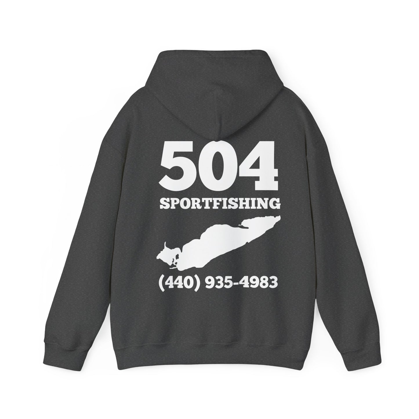 504 Sportfishing Blue Walleye Hoodie