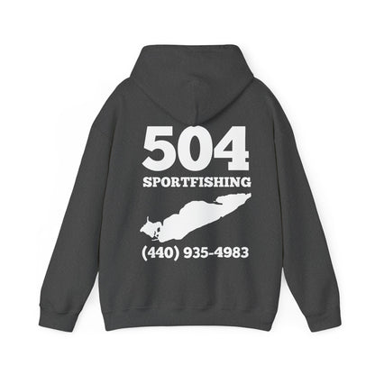 504 Sportfishing Blue Walleye Hoodie