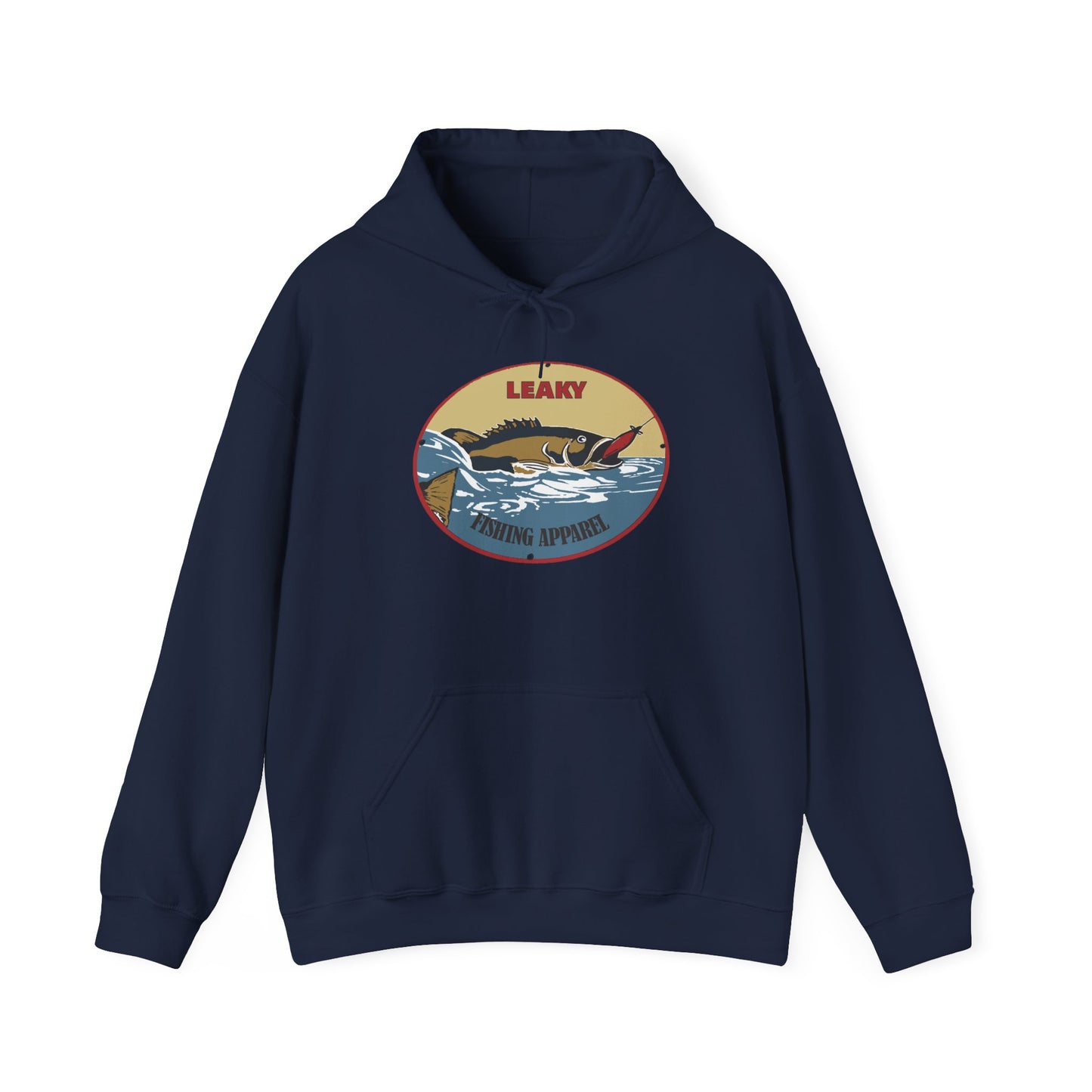 Retro Walleye Leaky Hoodie