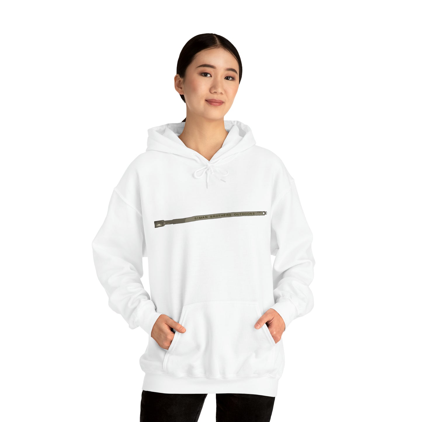 Metal Deer Tag Hoodie