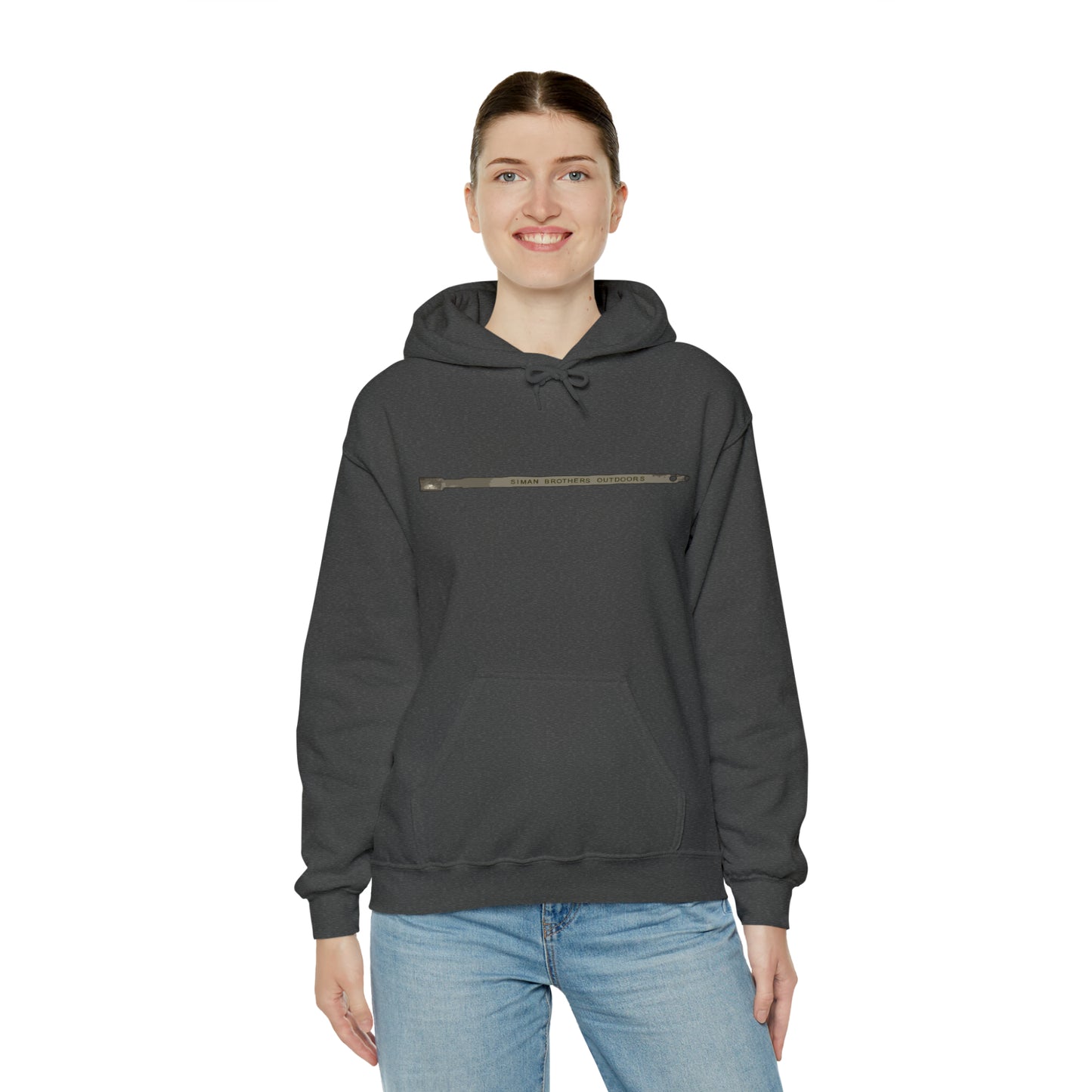 Metal Deer Tag Hoodie