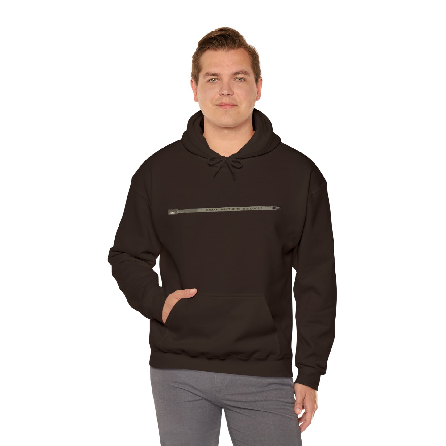Metal Deer Tag Hoodie