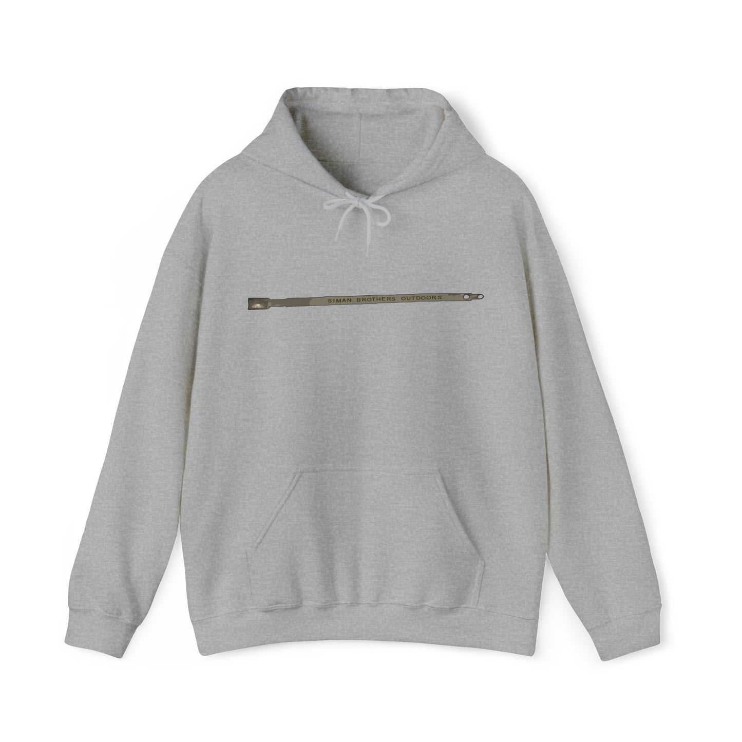 Metal Deer Tag Hoodie