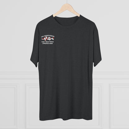 504 Sportfishing Red Logo Crew Tee