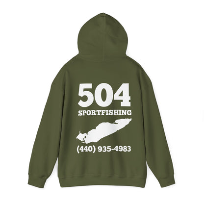 504 Sportfishing Blue Walleye Hoodie