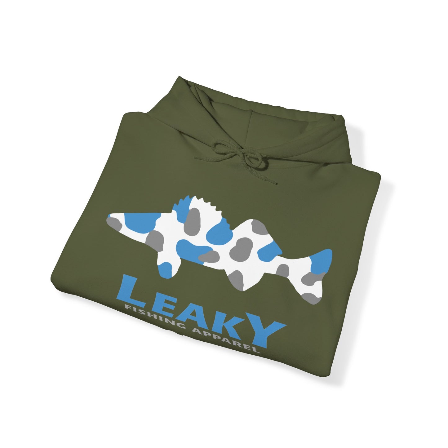 504 Sportfishing Blue Walleye Hoodie