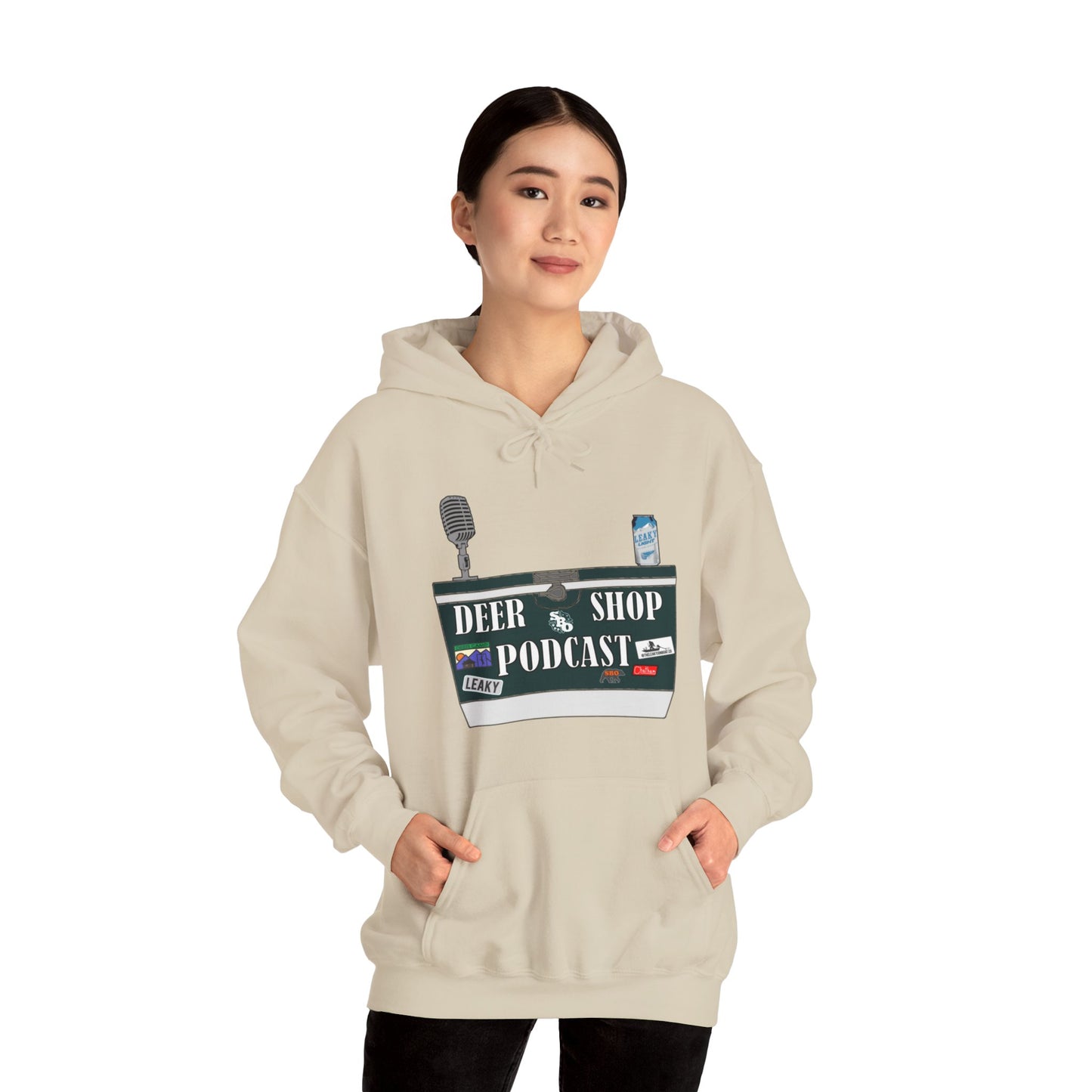 Deer Shop Podcast Hooded Sweatshirt