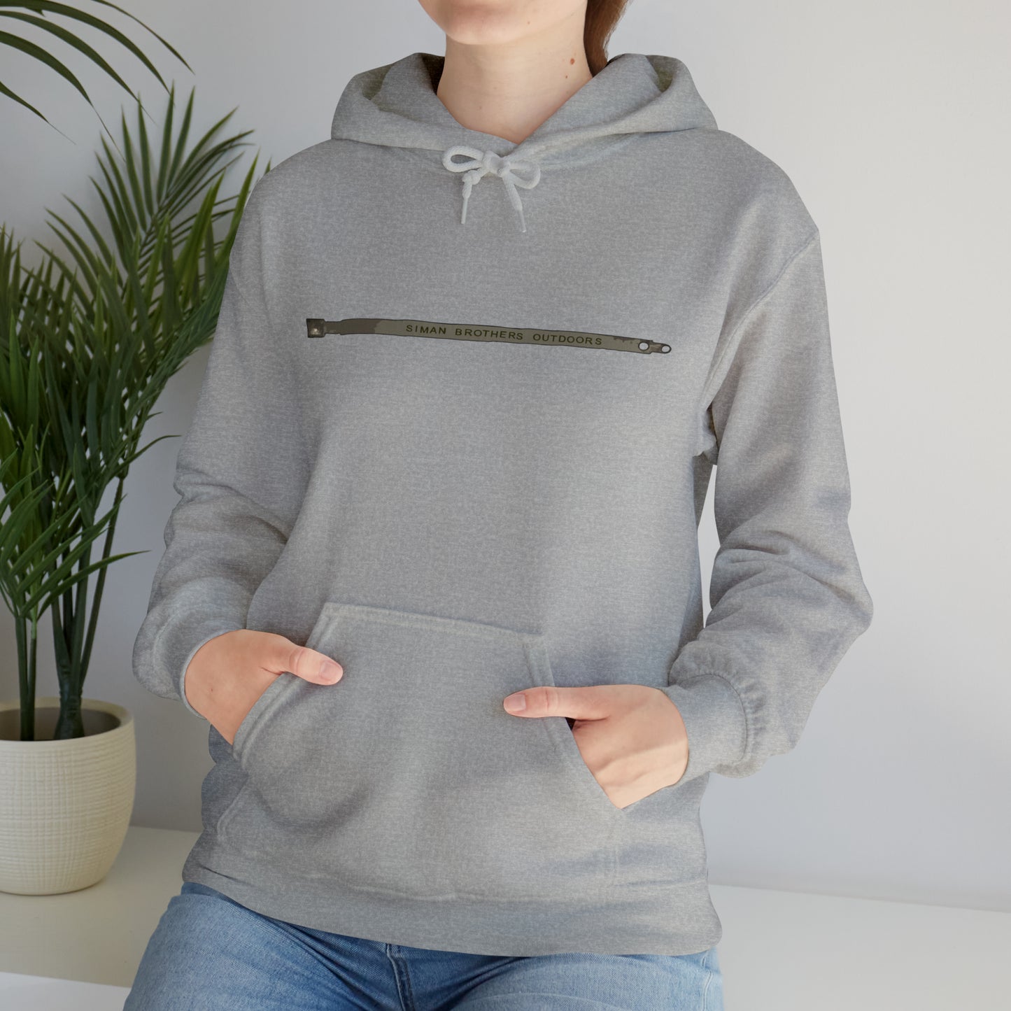 Metal Deer Tag Hoodie