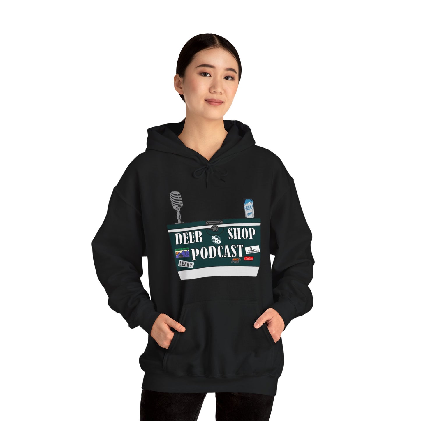Deer Shop Podcast Hooded Sweatshirt