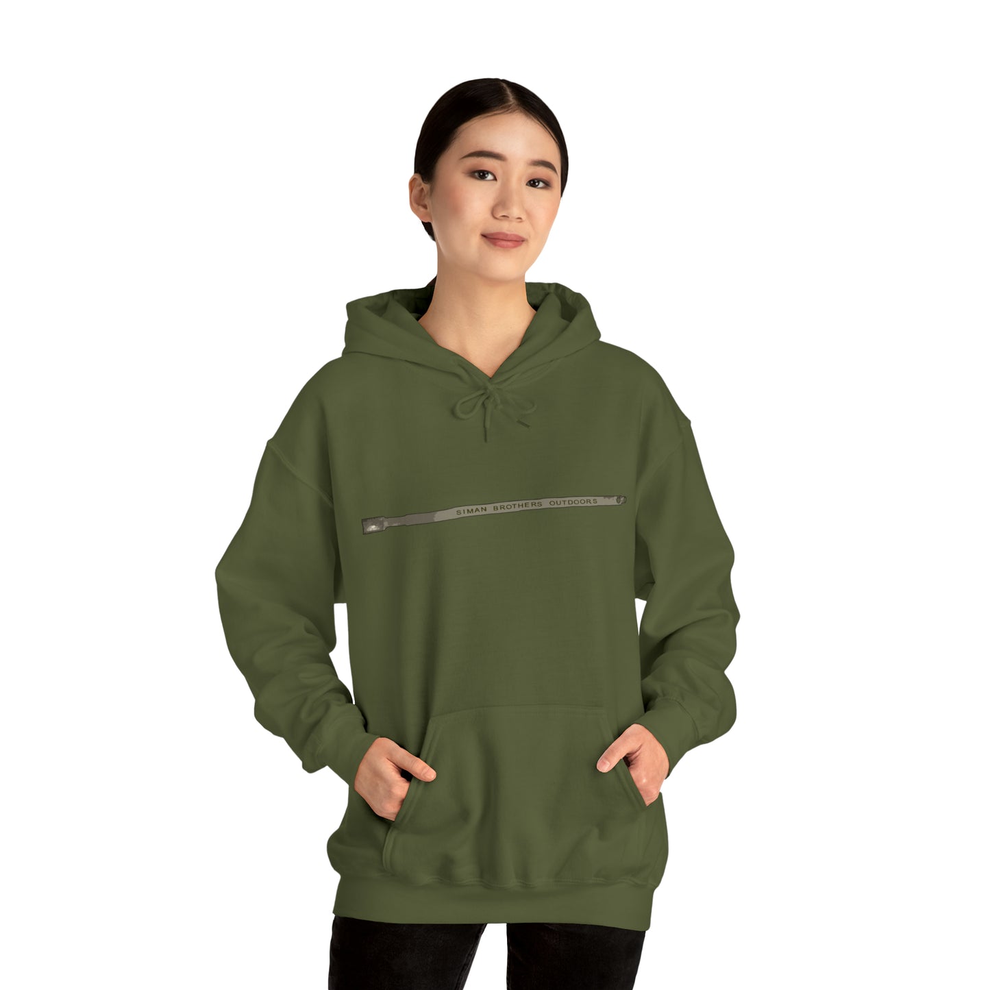 Metal Deer Tag Hoodie
