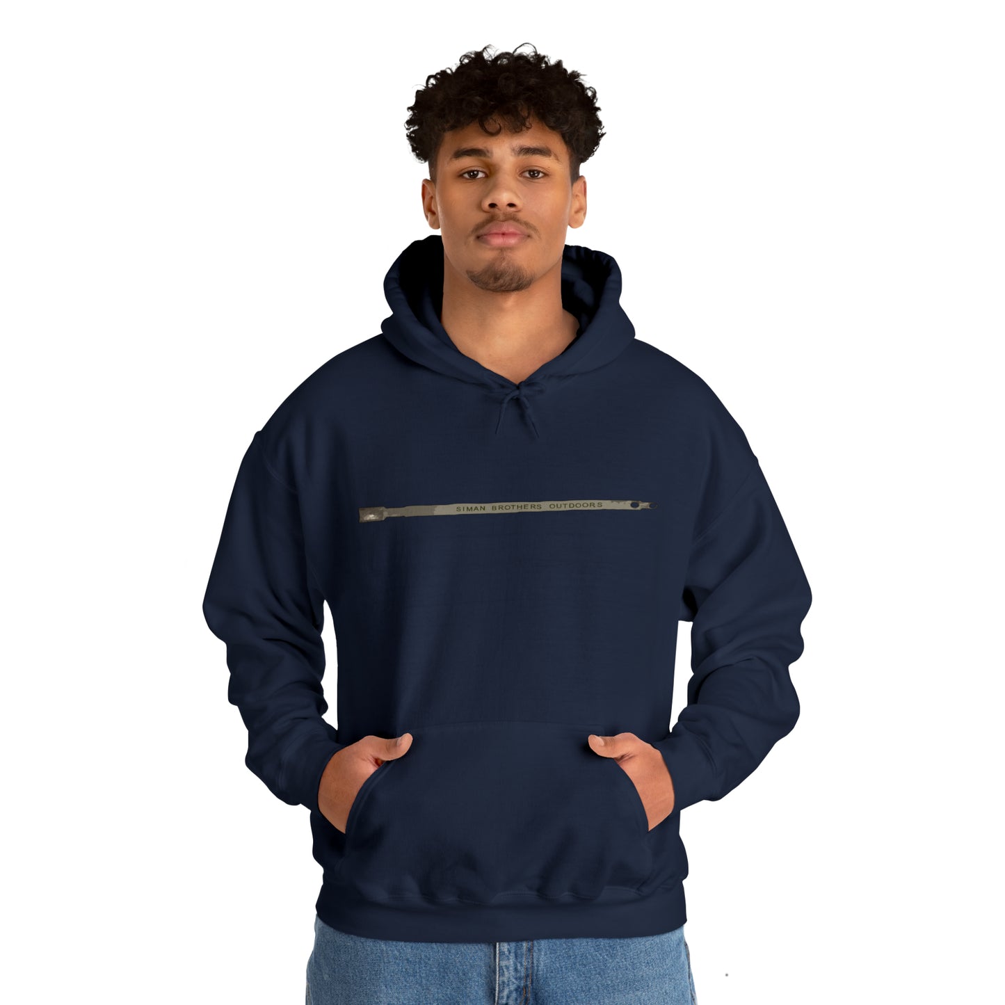 Metal Deer Tag Hoodie