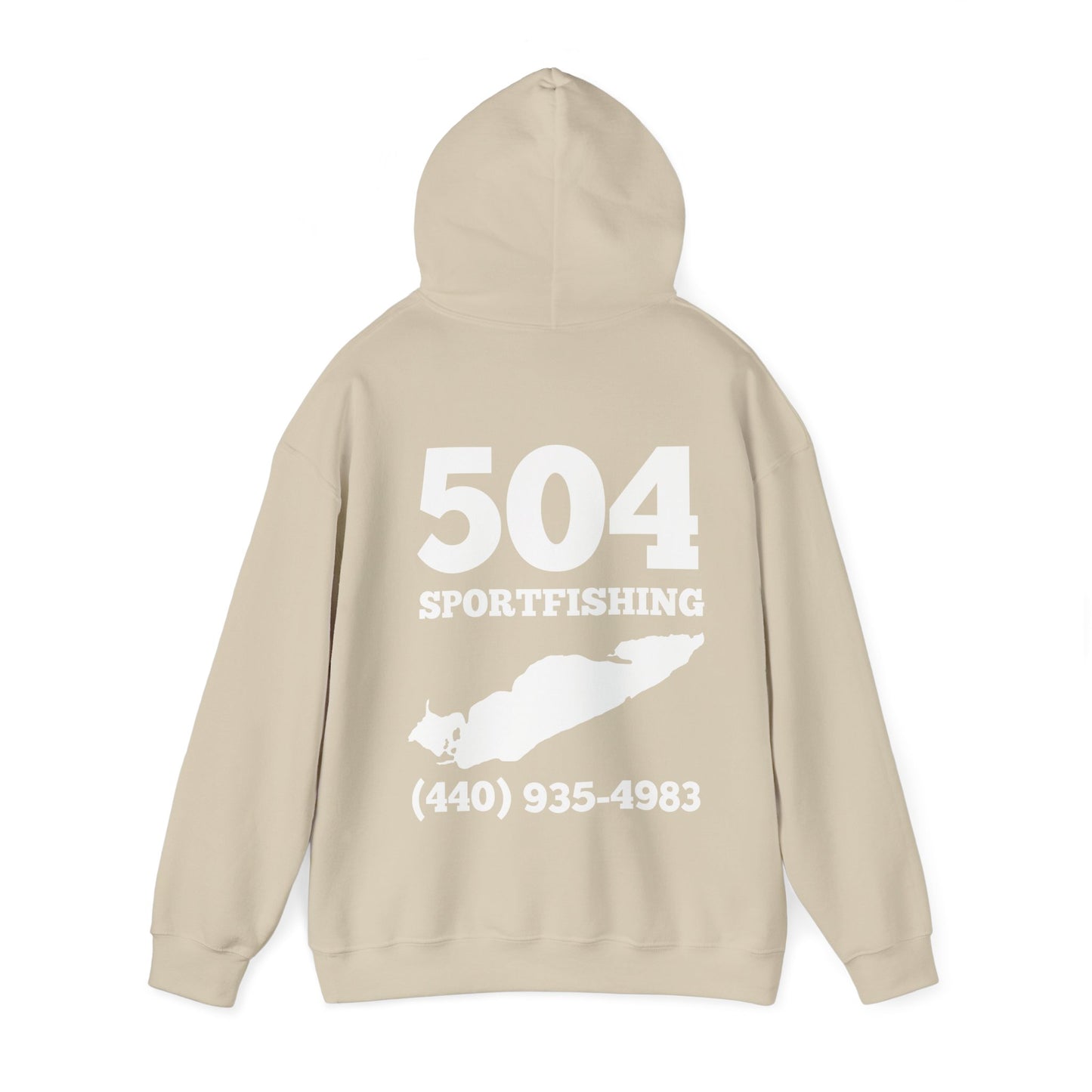 504 Sportfishing Blue Walleye Hoodie