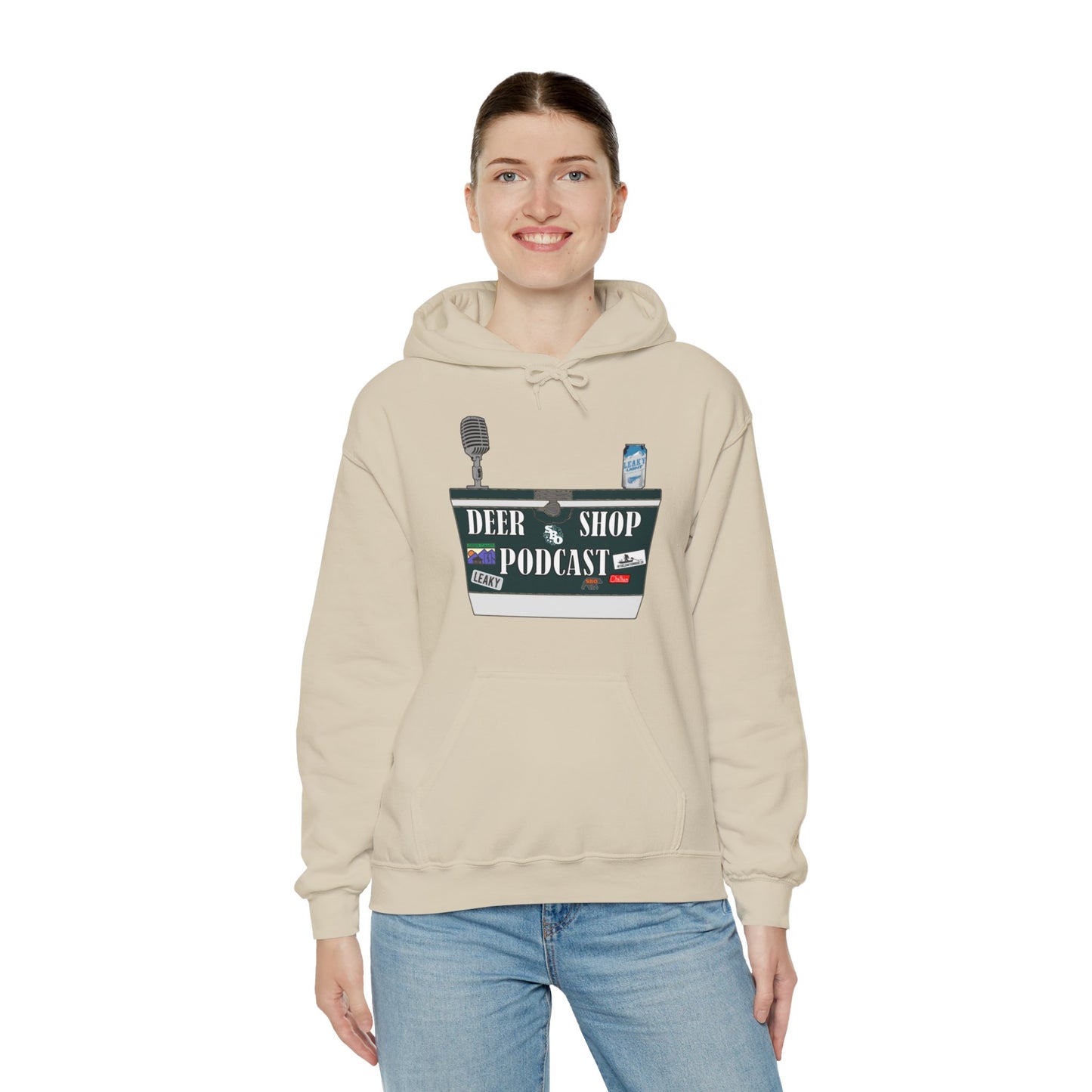 Deer Shop Podcast Hooded Sweatshirt