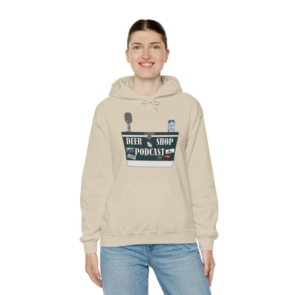Deer Shop Podcast Hooded Sweatshirt