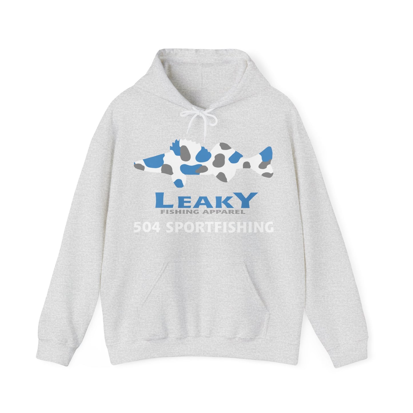 504 Sportfishing Blue Walleye Hoodie