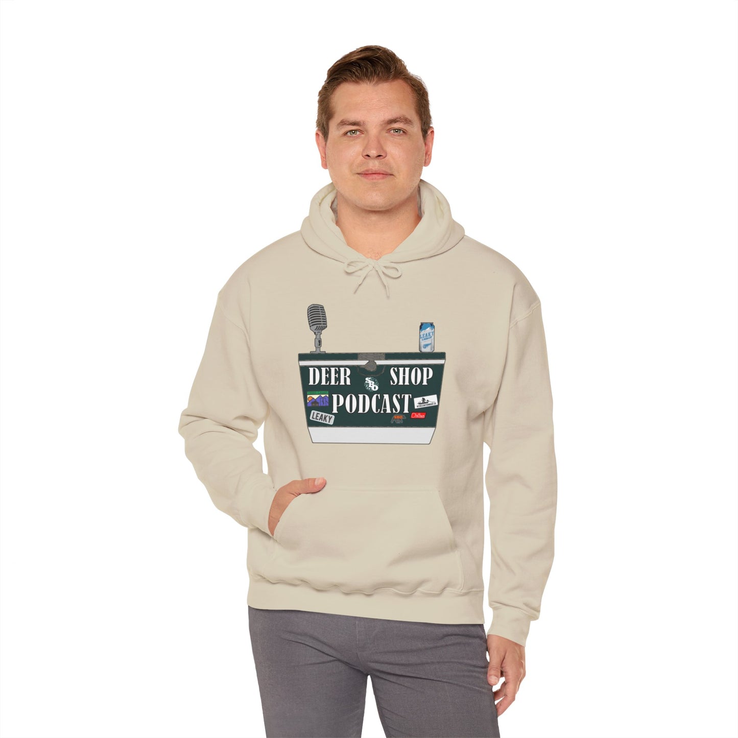 Deer Shop Podcast Hooded Sweatshirt