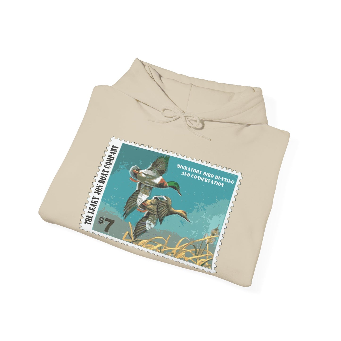 Retro Duck Stamp Hoodie
