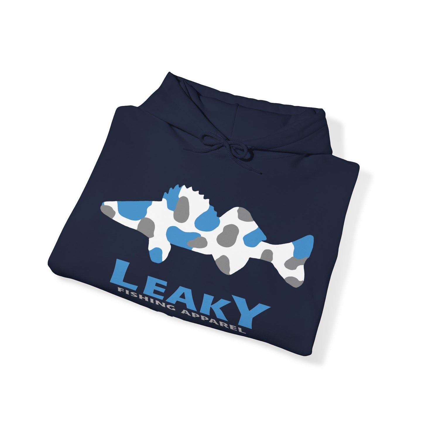 504 Sportfishing Blue Walleye Hoodie