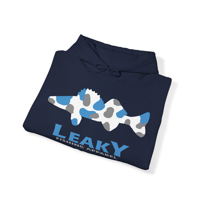 504 Sportfishing Blue Walleye Hoodie