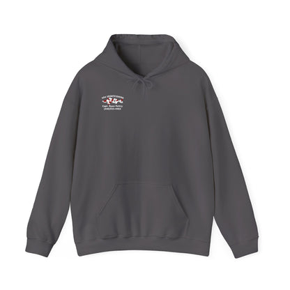 504 Sportfishing Red Logo Hooded Sweatshirt