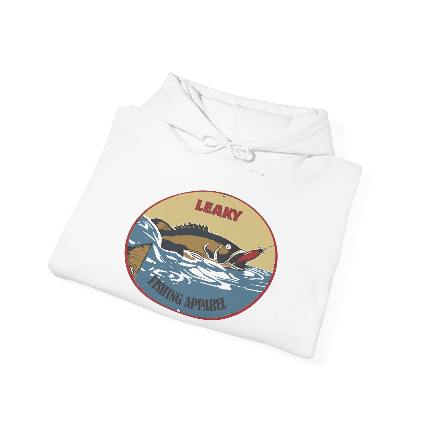 Retro Walleye Leaky Hoodie