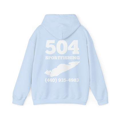 504 Sportfishing Blue Walleye Hoodie