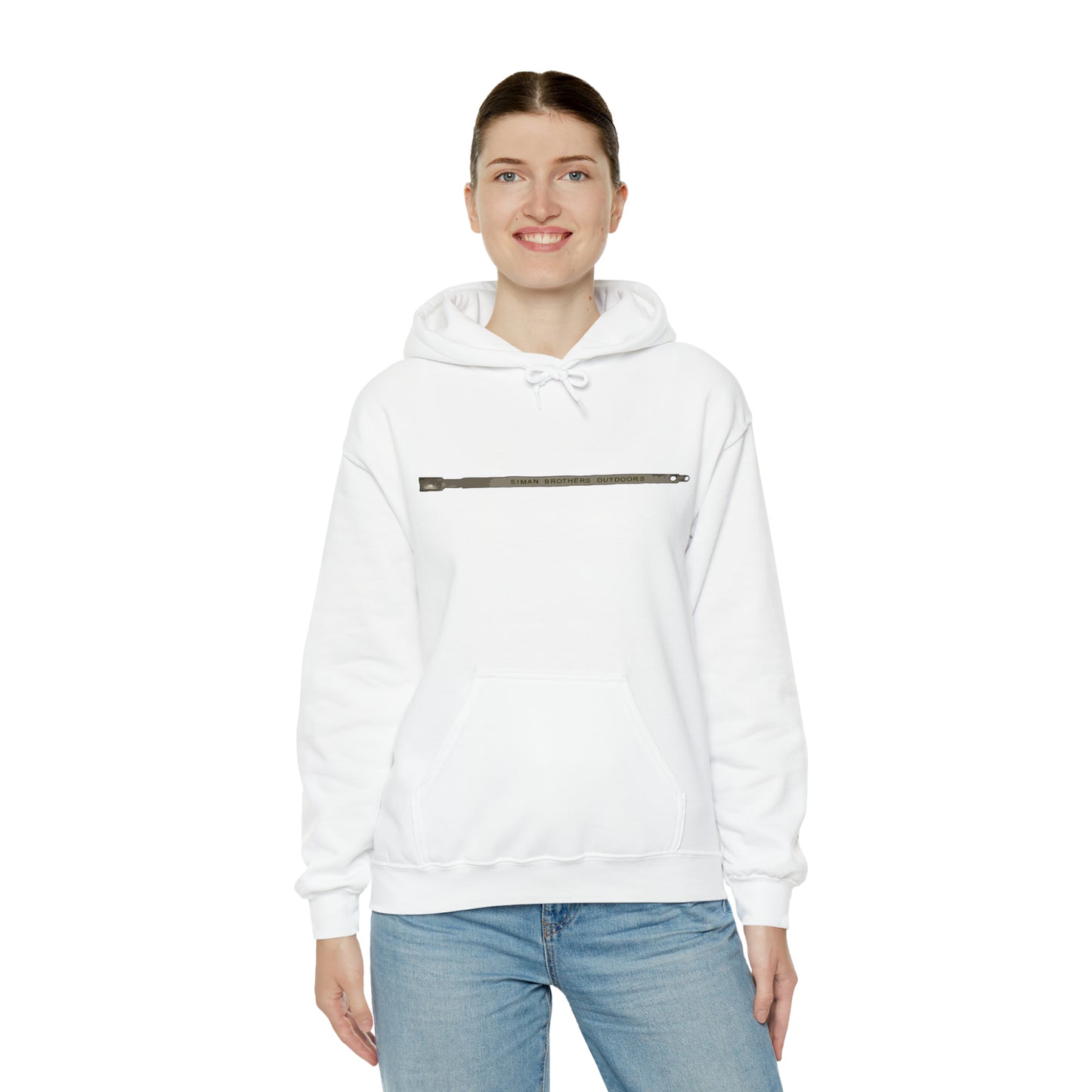 Metal Deer Tag Hoodie