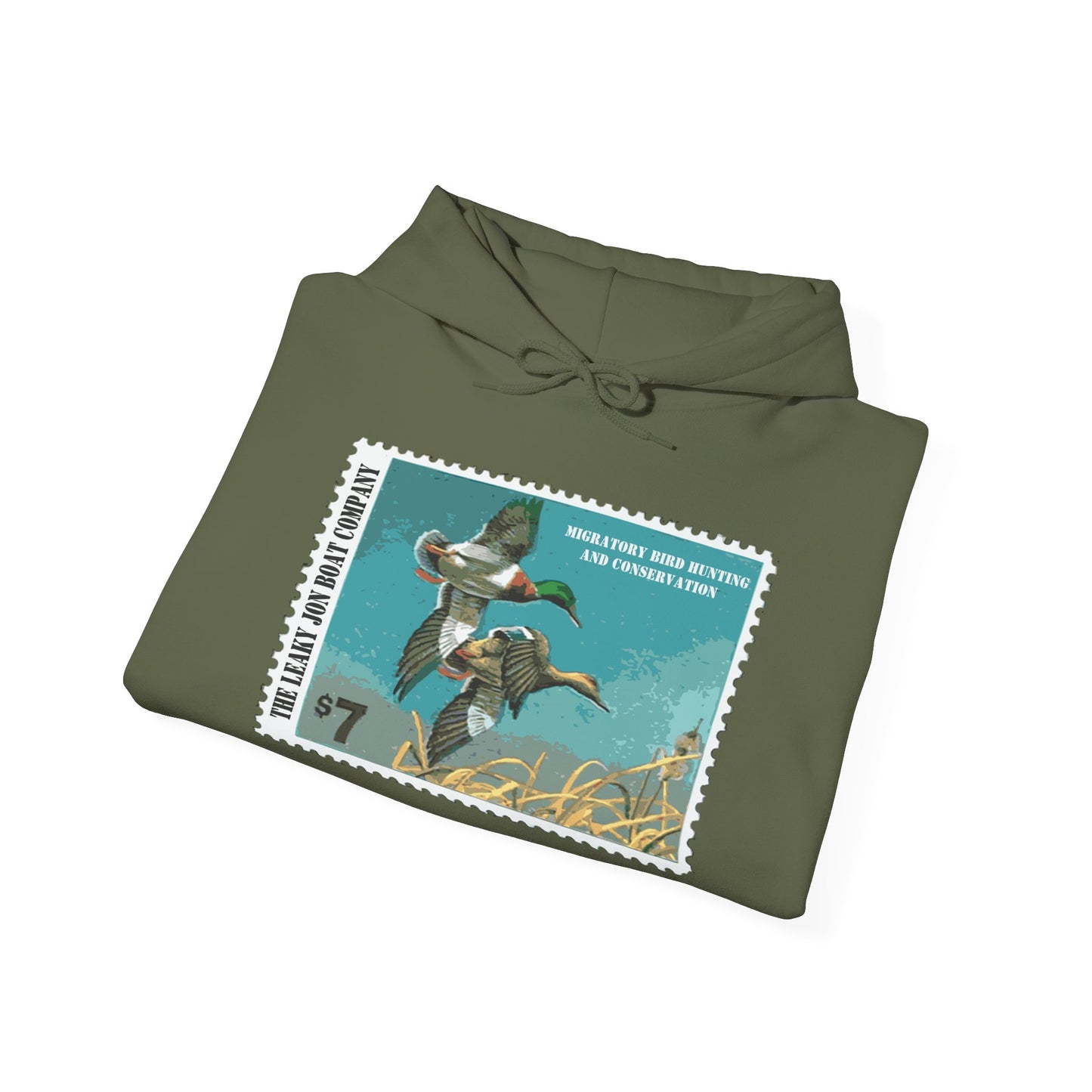 Retro Duck Stamp Hoodie