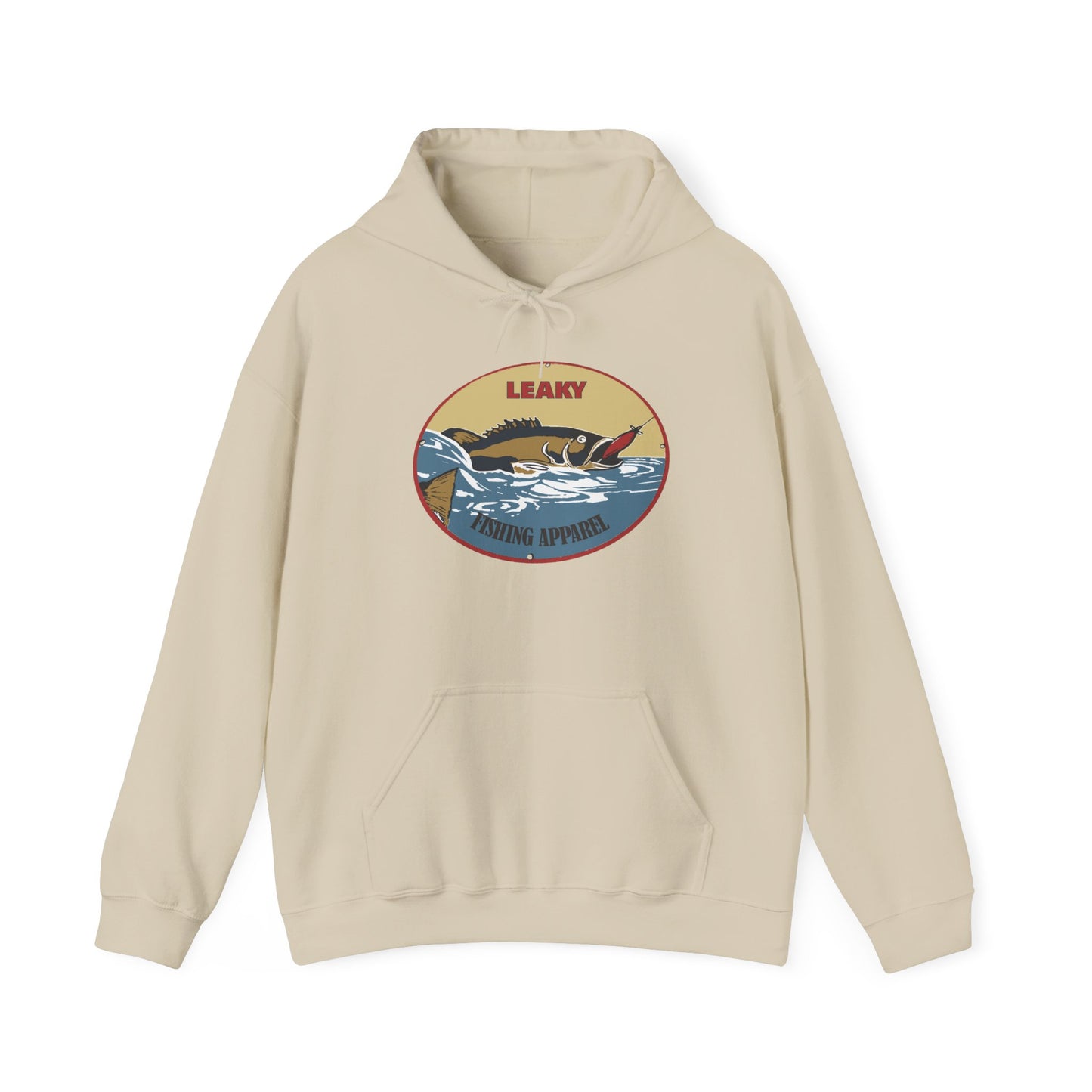 Retro Walleye Leaky Hoodie