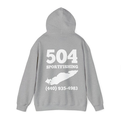 504 Sportfishing Blue Walleye Hoodie