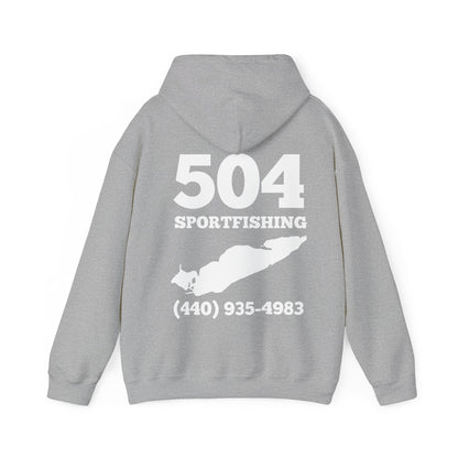 504 Sportfishing Blue Walleye Hoodie