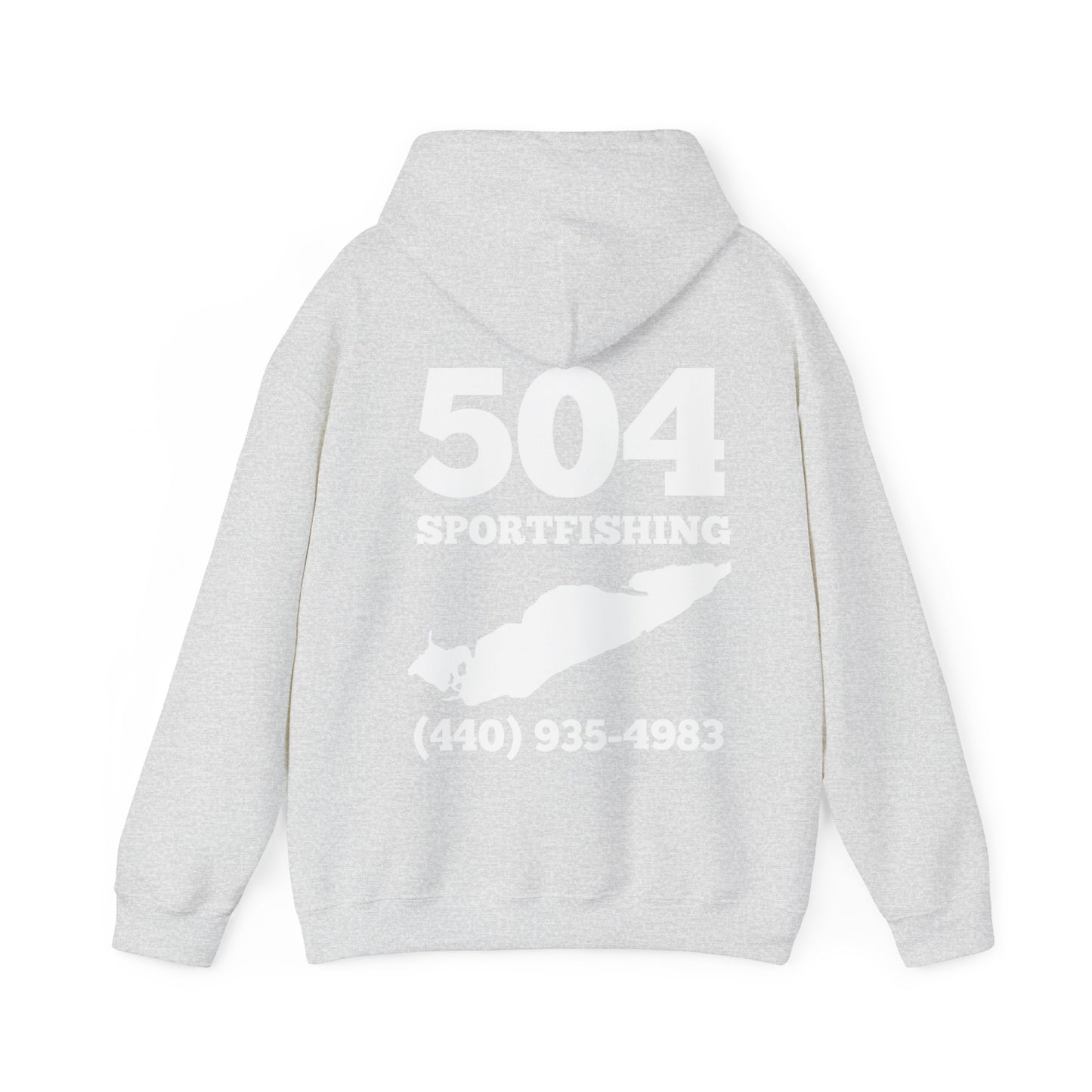 504 Sportfishing Blue Walleye Hoodie