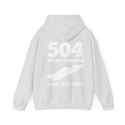 504 Sportfishing Blue Walleye Hoodie