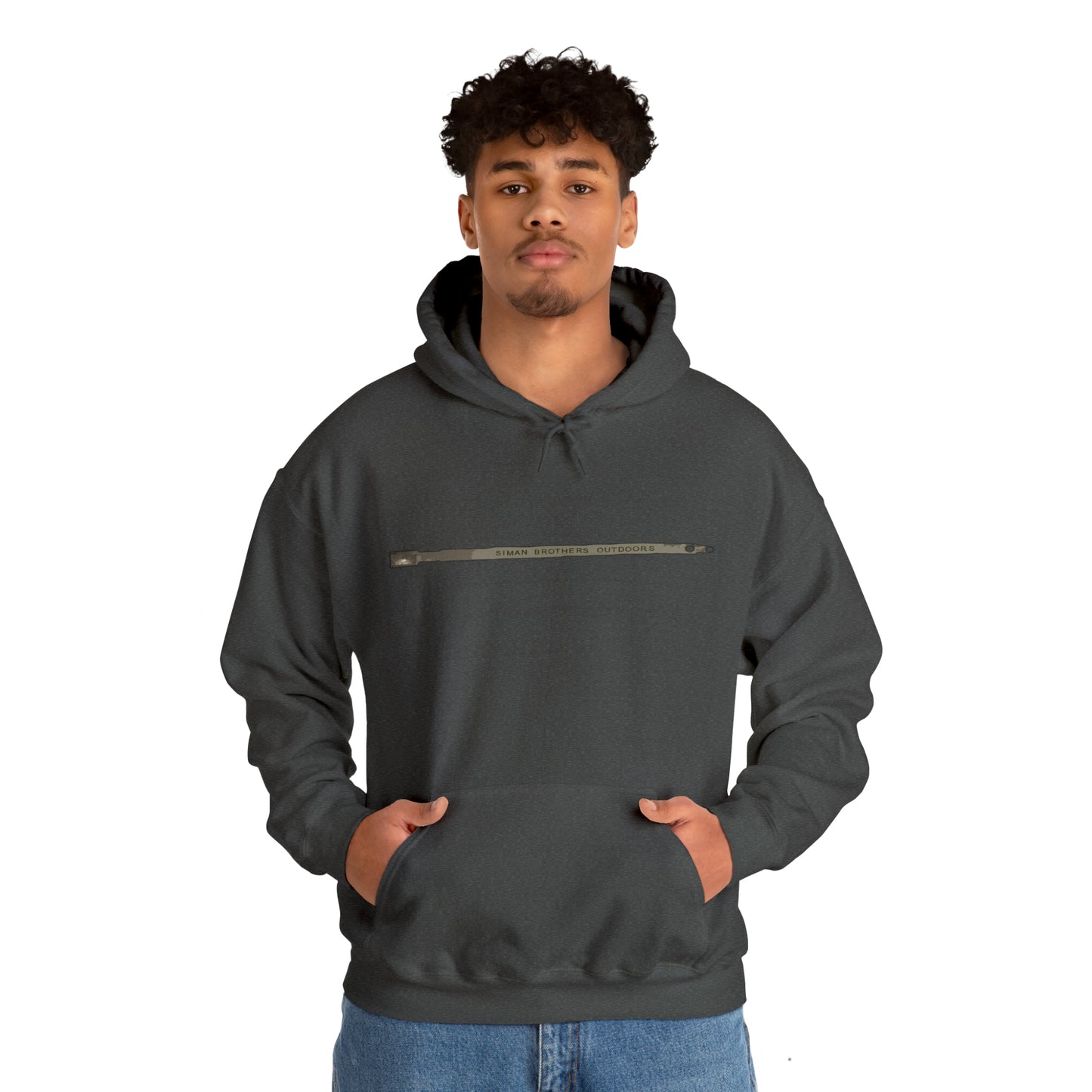 Metal Deer Tag Hoodie