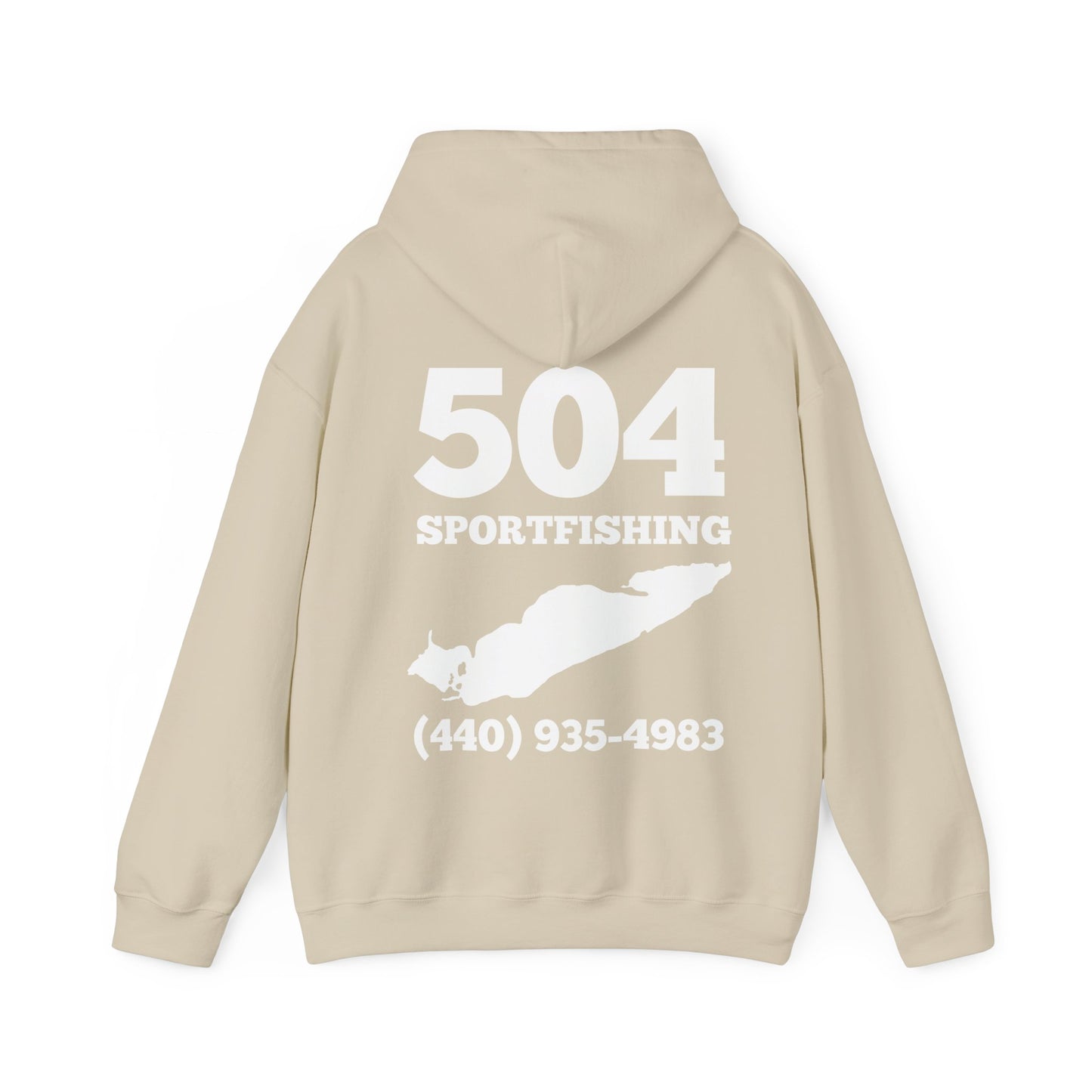 504 Sportfishing Blue Walleye Hoodie