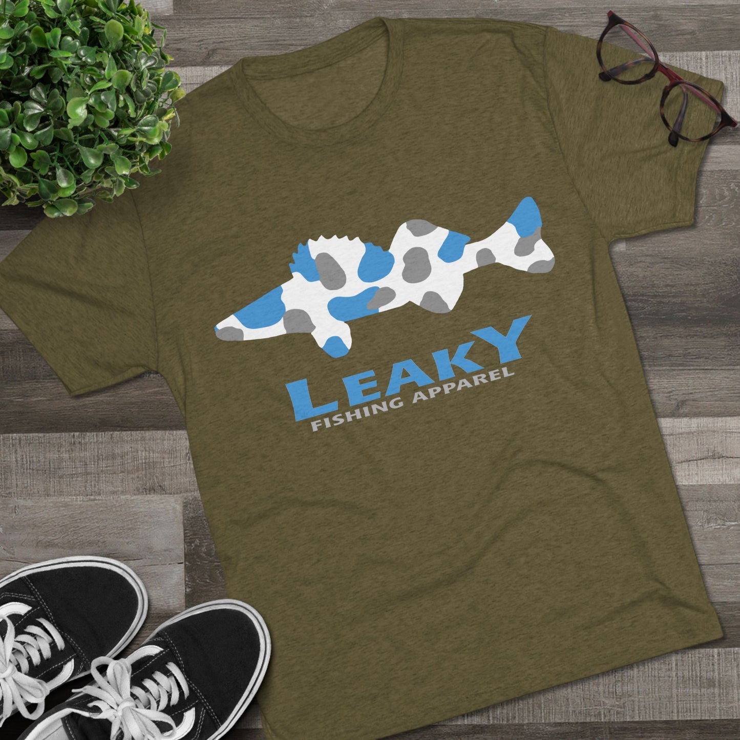 Camo Walleye T-Shirt