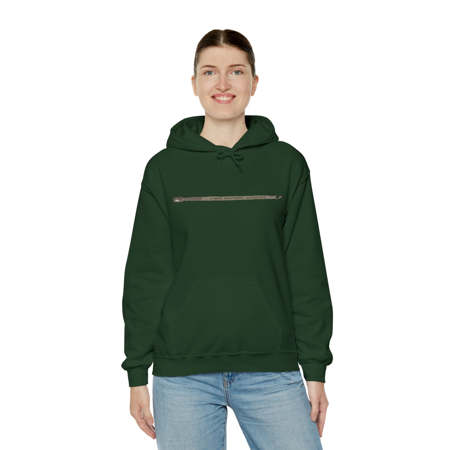 Metal Deer Tag Hoodie