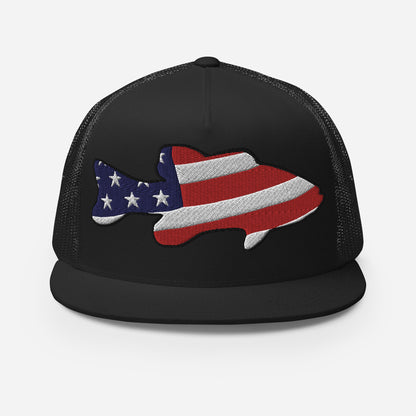 USA Bass Trucker Cap