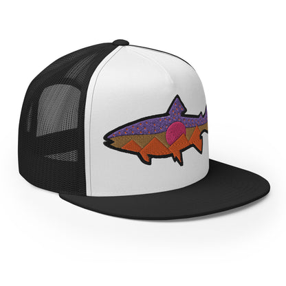 Brook Trout 5 Panel Trucker Cap